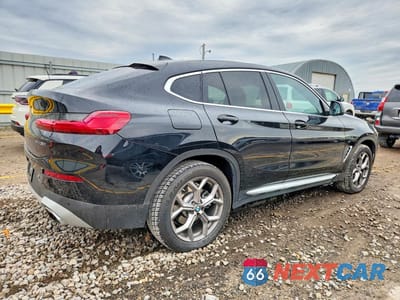 Trzecie zdjęcie samochodu z tyłu: 2022 BMW X4 XDRIVE30I VIN:5UX33DT05N9L24604 - miniatura