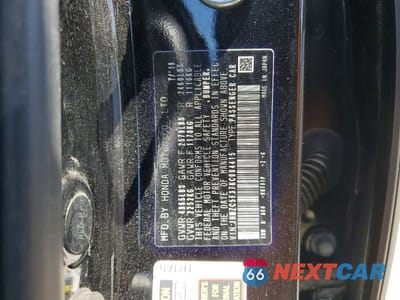 Zdjęcie 12 z 12 samochodu: 2019 HONDA CLARITY TOURING VIN:JHMZC5F37KC004415 - miniatura