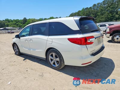 Drugie zdjęcie samochodu z przodu: 2019 HONDA ODYSSEY EXL VIN:5FNRL6H73KB011078 - miniatura
