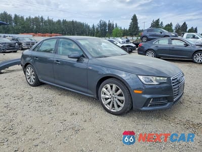 Czwarte zdjęcie samochodu z boku: 2018 AUDI A4 PREMIUM VIN:WAUDNAF41JN013814 - miniatura
