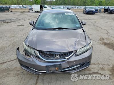 Piąte zdjęcie samochodu w środku: 2013 HONDA CIVIC LX VIN:19XFB2F52DE221762 - miniatura