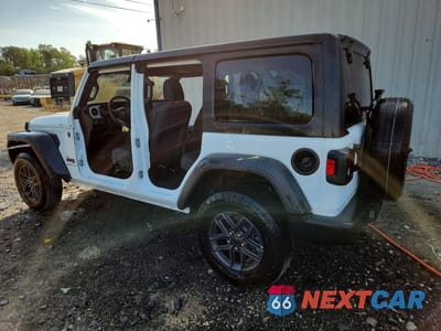 Drugie zdjęcie samochodu z przodu: 2025 JEEP WRANGLER SPORT VIN:1C4PJXDN8SW560200 - miniatura