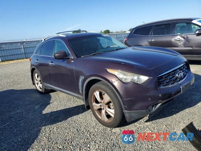 Czwarte zdjęcie samochodu z boku: 2011 INFINITI FX35 BASE VIN:JN8AS1MW6BM734287 - miniatura