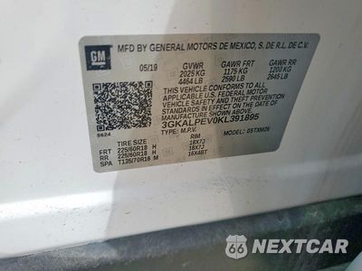 Zdjęcie 13 z 13 samochodu: 2019 GMC TERRAIN SLT VIN:3GKALPEV0KL391895 - miniatura