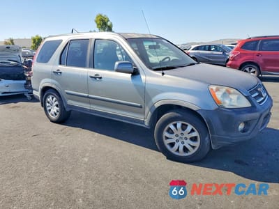 Czwarte zdjęcie samochodu z boku: 2006 HONDA CR-V EX VIN:JHLRD78816C025837 - miniatura