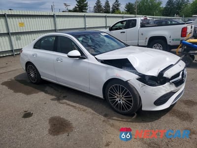 Czwarte zdjęcie samochodu z boku: 2022 MERCEDES-BENZ C 300 4MATIC VIN:W1KAF4HB8NR049536 - miniatura