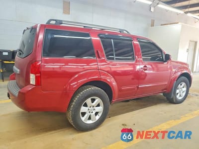Trzecie zdjęcie samochodu z tyłu: 2012 NISSAN PATHFINDER S VIN:5N1AR1NB5CC625132 - miniatura