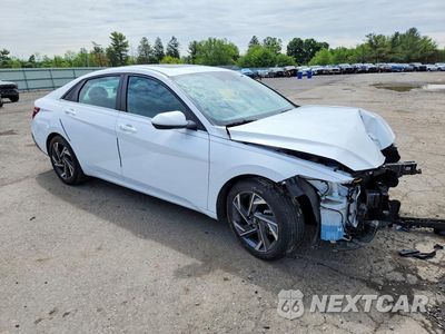 Czwarte zdjęcie samochodu z boku: 2025 HYUNDAI ELANTRA SEL VIN:KMHLS4DG7SU878215 - miniatura