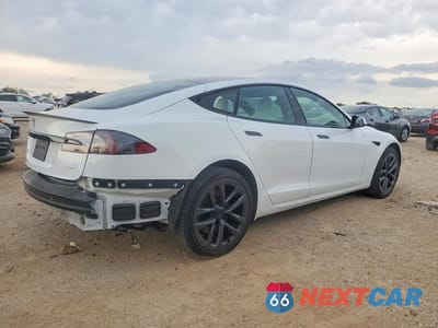 Trzecie zdjęcie samochodu z tyłu: 2022 TESLA MODEL S VIN:5YJSA1E68NF459648 - miniatura