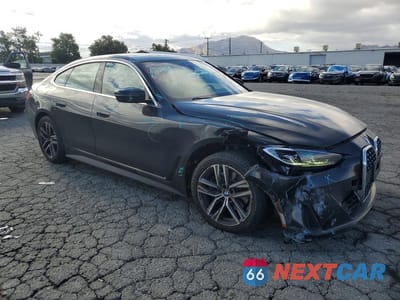 Czwarte zdjęcie samochodu z boku: 2024 BMW 430I GRAN COUPE VIN:WBA63AV00RFS57604 - miniatura