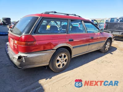 Trzecie zdjęcie samochodu z tyłu: 1998 SUBARU LEGACY 30TH ANNIVERSARY OUTBACK VIN:4S3BG6852W7618590 - miniatura