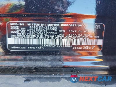 Zdjęcie 13 z 13 samochodu: 2025 MITSUBISHI OUTLANDER SPORT S VIN:JA4ARUAU4SU014864 - miniatura