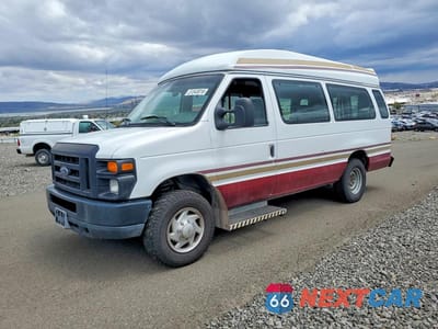 2008 FORD ECONOLINE E350 SUPER DUTY VAN 1FTSS34L28DA31750 - główne zdjęcie licytacji z USA - miniatura