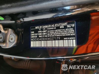 Zdjęcie 12 z 12 samochodu: 2019 MERCEDES-BENZ A 220 VIN:WDD3G4EB0KW027179 - miniatura