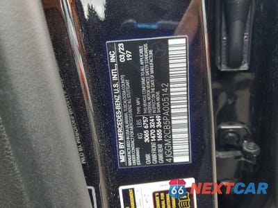 Zdjęcie 14 z 14 samochodu: 2023 MERCEDES-BENZ EQE SUV 500 4MATIC VIN:4JGGM2CB5PA005142 - miniatura
