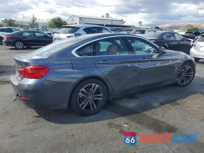 Trzecie zdjęcie samochodu z tyłu: 2019 BMW 430I GRAN COUPE VIN:WBA4J1C53KBM15412 - miniatura