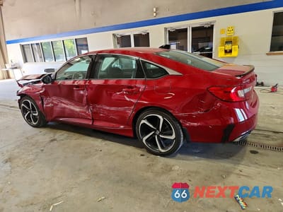Drugie zdjęcie samochodu z przodu: 2022 HONDA ACCORD SPORT SE VIN:1HGCV1F43NA038551 - miniatura