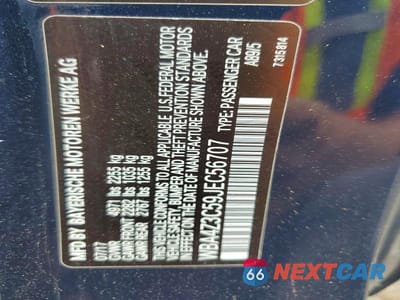 Zdjęcie 12 z 12 samochodu: 2018 BMW 430XI VIN:WBA4Z3C59JEC56707 - miniatura