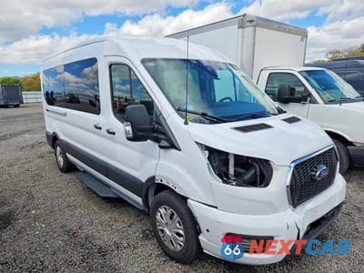 Czwarte zdjęcie samochodu z boku: 2023 FORD TRANSIT T-350 VIN:1FBAX2C8XPKA69598 - miniatura