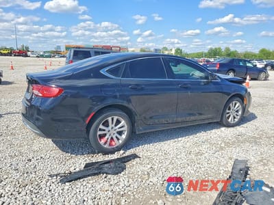 Trzecie zdjęcie samochodu z tyłu: 2015 CHRYSLER 200 LIMITED VIN:1C3CCCAB9FN626135 - miniatura