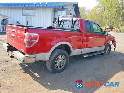 Trzecie zdjęcie samochodu z tyłu: 2009 FORD F150 SUPER CAB VIN:1FTPX14V39KB50093 - miniatura
