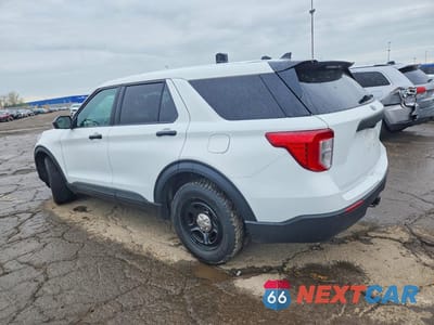 Drugie zdjęcie samochodu z przodu: 2020 FORD EXPLORER POLICE INTERCEPTOR VIN:1FM5K8AW4LGC48860 - miniatura