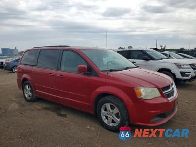 Czwarte zdjęcie samochodu z boku: 2012 DODGE GRAND CARAVAN SXT VIN:2C4RDGCG5CR236781 - miniatura