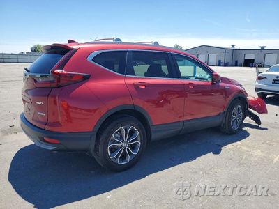 Trzecie zdjęcie samochodu z tyłu: 2022 HONDA CR-V EX VIN:5J6RT6H50NL018547 - miniatura
