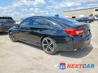 Drugie zdjęcie samochodu z przodu: 2019 HONDA ACCORD SPORT VIN:1HGCV1F33KA090877 - miniatura