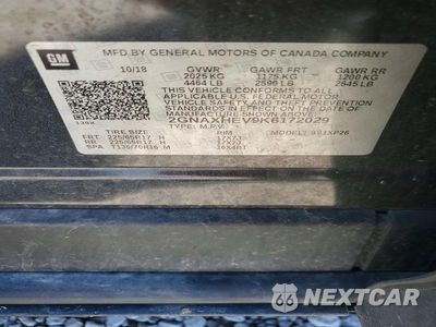 Zdjęcie 13 z 13 samochodu: 2019 CHEVROLET EQUINOX LS VIN:2GNAXHEV9K6172029 - miniatura
