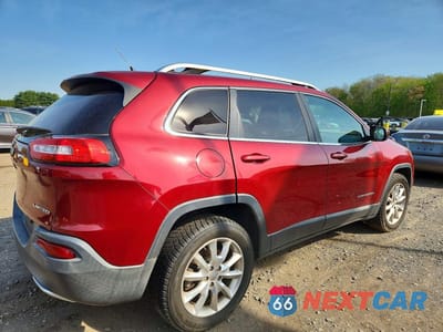 Trzecie zdjęcie samochodu z tyłu: 2015 JEEP CHEROKEE LIMITED VIN:1C4PJMDB0FW650029 - miniatura
