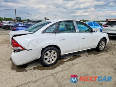 Trzecie zdjęcie samochodu z tyłu: 2007 MERCURY MONTEGO LUXURY VIN:1MEHM40187G612955 - miniatura