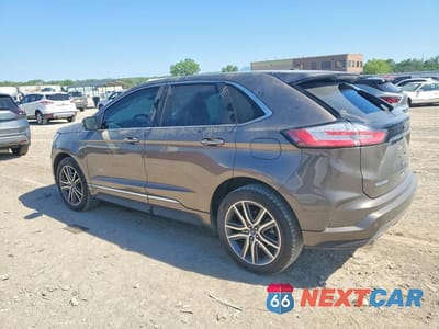 Drugie zdjęcie samochodu z przodu: 2019 FORD EDGE TITANIUM VIN:2FMPK3K96KBB49063 - miniatura