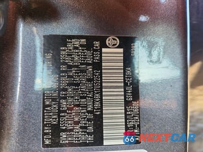 Zdjęcie 12 z 12 samochodu: 2007 TOYOTA CAMRY SE V6 VIN:4T1BK46K17U522542 - miniatura