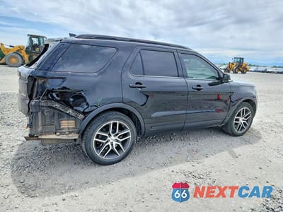 Trzecie zdjęcie samochodu z tyłu: 2017 FORD EXPLORER SPORT VIN:1FM5K8GTXHGC27533 - miniatura