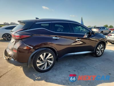 Trzecie zdjęcie samochodu z tyłu: 2019 NISSAN MURANO SL VIN:5N1AZ2MJ2KN104631 - miniatura