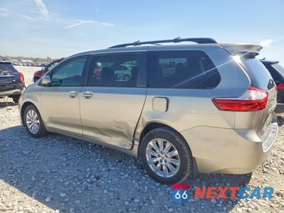 Drugie zdjęcie samochodu z przodu: 2016 TOYOTA SIENNA LE VIN:5TDJK3DC1GS134883 - miniatura