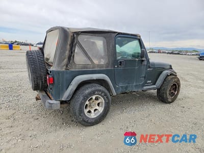 Trzecie zdjęcie samochodu z tyłu: 2004 JEEP WRANGLER / TJ SPORT VIN:1J4FA49S64P747788 - miniatura