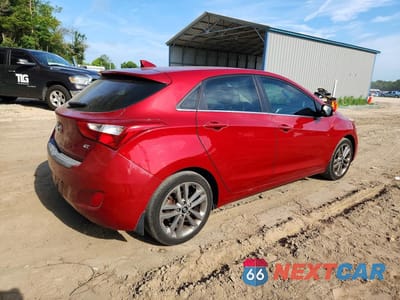 Trzecie zdjęcie samochodu z tyłu: 2016 HYUNDAI ELANTRA GT BASE VIN:KMHD35LH8GU322004 - miniatura