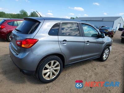 Trzecie zdjęcie samochodu z tyłu: 2014 MITSUBISHI OUTLANDER SPORT ES VIN:4A4AR3AU6EE016199 - miniatura
