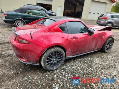 Trzecie zdjęcie samochodu z tyłu: 2023 MAZDA MX-5 MIATA CLUB VIN:JM1NDAL7XP0556514 - miniatura