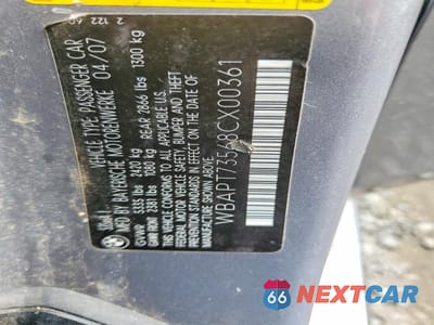 Zdjęcie 12 z 12 samochodu: 2008 BMW 535 XI VIN:WBAPT73568CX00361 - miniatura