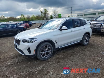 2022 BMW X3 XDRIVE30I 5UX53DP04N9J20928 - główne zdjęcie licytacji z USA - miniatura