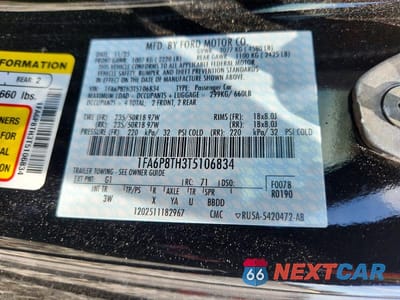 Zdjęcie 12 z 12 samochodu: 2026 FORD MUSTANG VIN:1FA6P8TH3T5106834 - miniatura