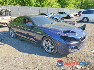 Czwarte zdjęcie samochodu z boku: 2015 BMW 640 XI GRAN COUPE VIN:WBA6B8C50FD453768 - miniatura