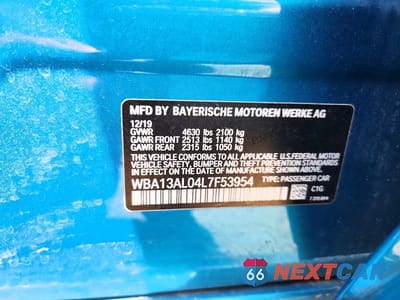 Zdjęcie 13 z 13 samochodu: 2020 BMW M235XI VIN:WBA13AL04L7F53954 - miniatura