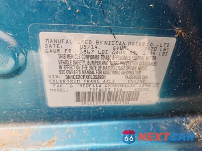 Zdjęcie 12 z 12 samochodu: 2015 NISSAN VERSA NOTE SV VIN:3N1CE2CPXFL353931 - miniatura