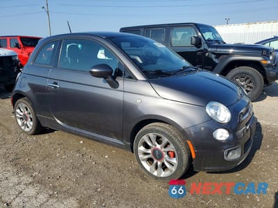 Czwarte zdjęcie samochodu z boku: 2015 FIAT 500 SPORT VIN:3C3CFFBR3FT690322 - miniatura