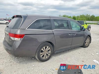 Trzecie zdjęcie samochodu z tyłu: 2016 HONDA ODYSSEY SE VIN:5FNRL5H37GB072139 - miniatura
