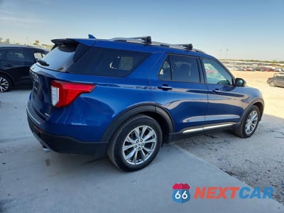 Trzecie zdjęcie samochodu z tyłu: 2020 FORD EXPLORER LIMITED VIN:1FMSK8FH8LGC00114 - miniatura